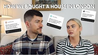 HOW WE BOUGHT A HOUSE IN LONDON AT 25 | HOW TO SAVE & BUY A HOUSE IN 2024 | Q&A