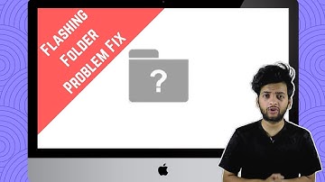 How To Fix A Flashing Question Mark Folder On Mac | Hindi