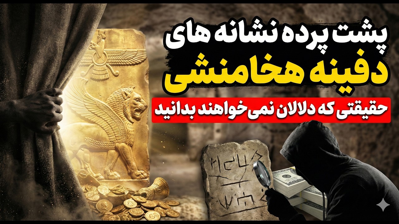 پشت پرده نشانه‌های دفینه هخامنشی؛ حقیقتی که دلالان نمی‌خواهند بدانید