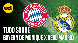 BAYERN DE MUNIQUE X REAL MADRID: ONDE ASSISTIR AO VIVO, HORÁRIO E ESCALAÇÕES NA CHAMPIONS LEAGUE