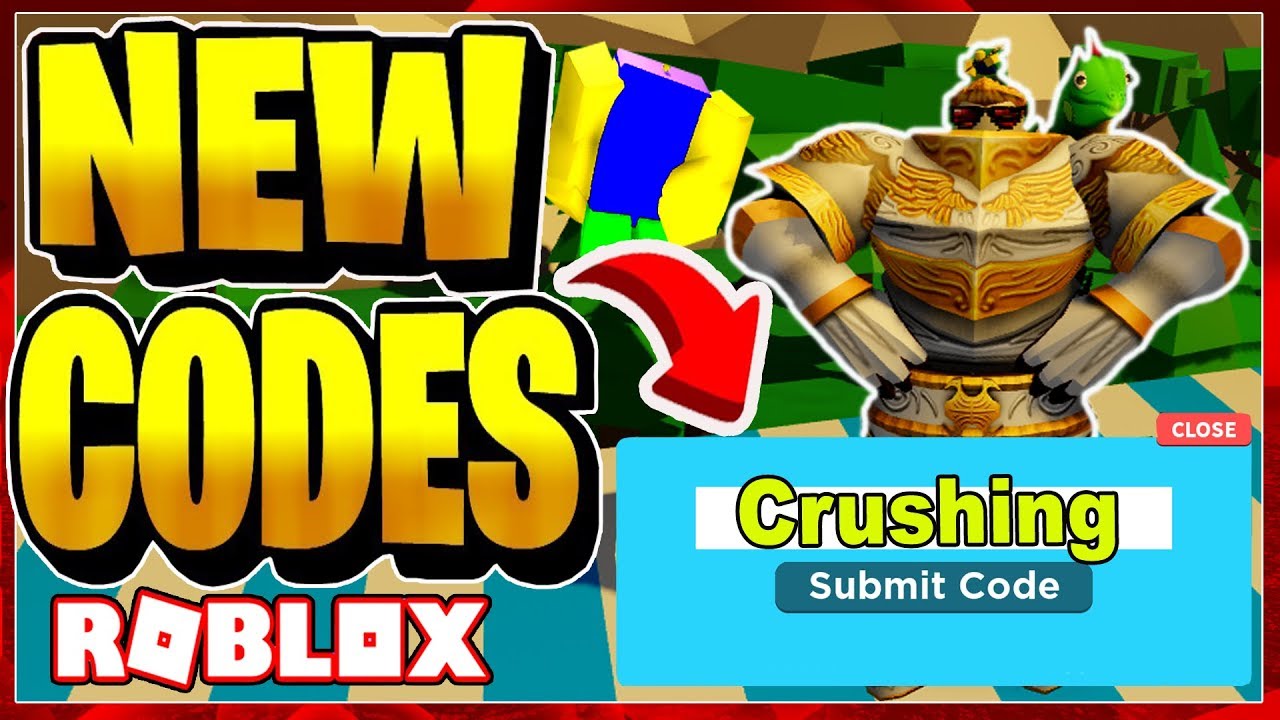 ALL NEW CRUSHING SIMULATOR CODES COINS Crushing Simulator Roblox YouTube