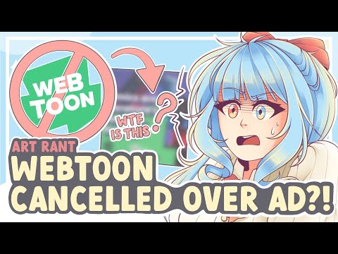 Artists are FURIOUS at Webtoon for This Ad! || SPEEDPAINT + COMMENTARY