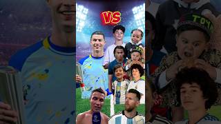 Ronaldo VS Thiago Messi Team 😱 (Ronaldo Jr, Ciro Messi, Hasbulla, Abdu Rozik, Broski)
