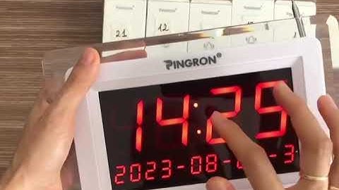 Hướng dẫn kết nối chuông gọi phục vụ cho nhà hàng PV01 Pingron