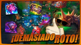 👍¡El JUNGLA MÁS ROTO del NUEVO PARCHE!🐢¡RAMMUS está OP con el NUEVO ITEM aprovecha y GANA! #LOL