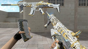 SCAR Light-S White Tiger for Counter-Strike 1.6