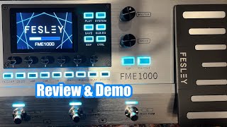 Fesley FME-1000 Guitar Workstation | Review &amp; Demo