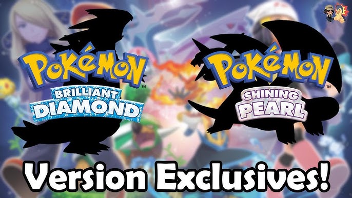 ALL VERSION EXCLUSIVE Pokemon! - Pokemon Brilliant Diamond