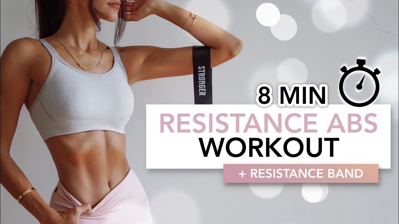 Resistance Band Arms & Abs Workout 