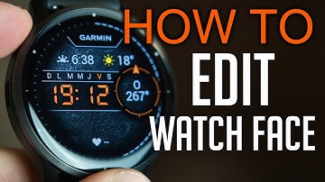 How to Edit Watch Face on Garmin Venu 3
