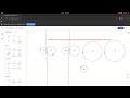 Geogebra lesson 11 The radical axis of two circles