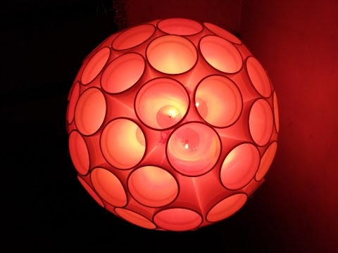 Best DIY home decor : How to make light ball at home ICreative Diaries
