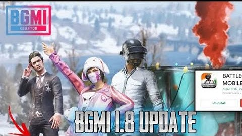 Pubg Bgmi 1.8 Update Top 3 Features and New TDM Map 8V8 Santorini