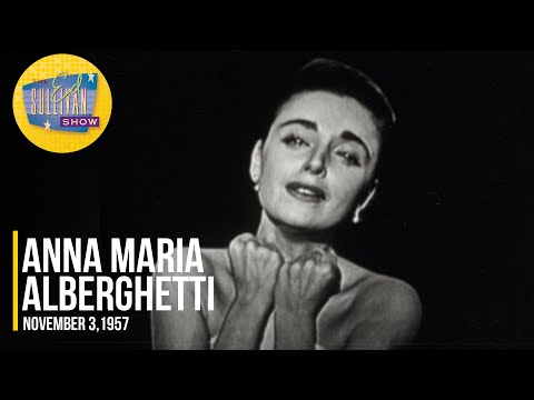 Anna Maria Alberghetti "Fa La Ninna, Fa La Nanna" on The Ed Sullivan Show