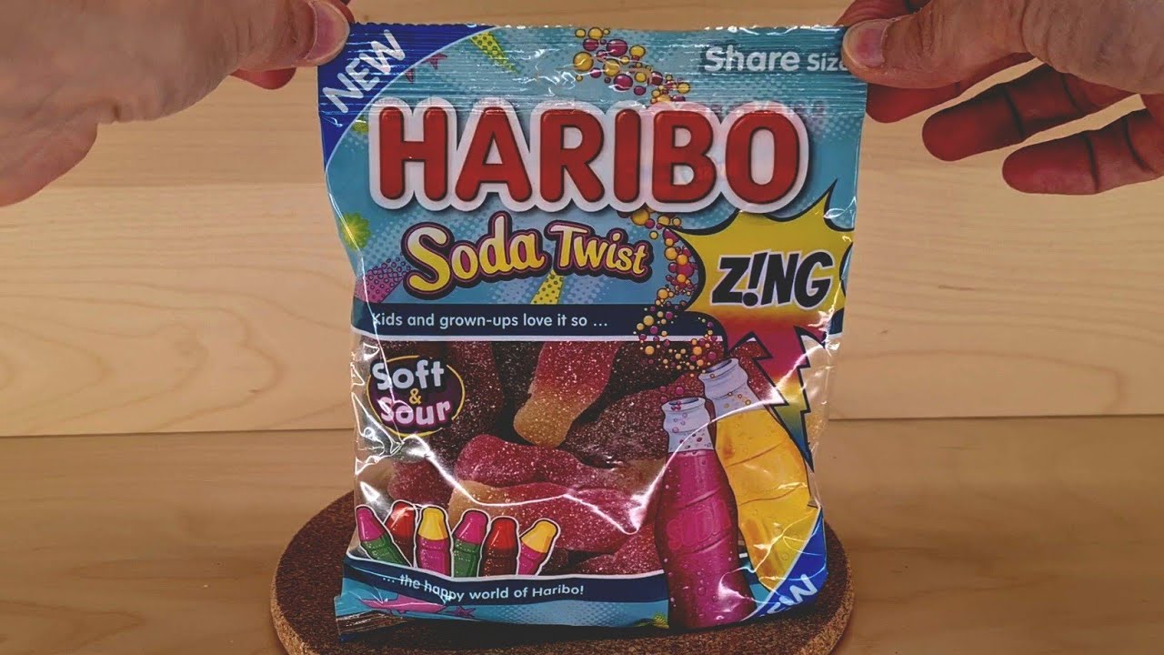 Bonbons soda twist pik HARIBO