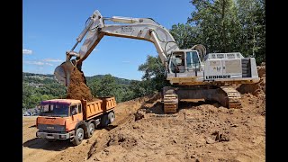 Part 2 Liebherr R984C HD load trucks and tractors