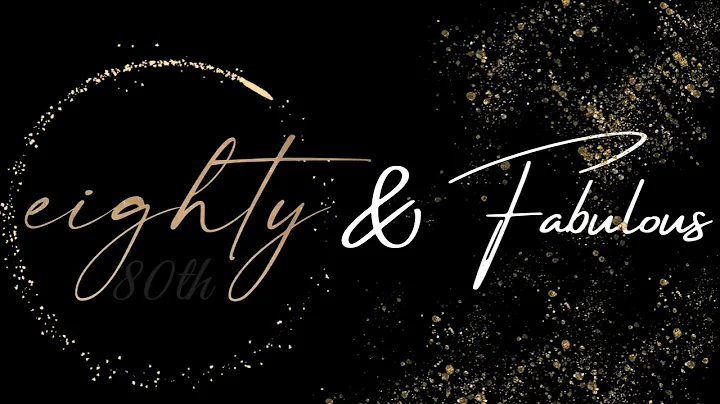 Happy 80th Birthday Screensaver | Happy Birthday Banner 4K