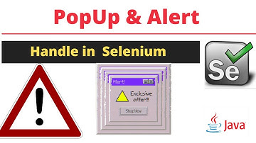 How To Handle Alerts & PopUp in Selenium WebDriver