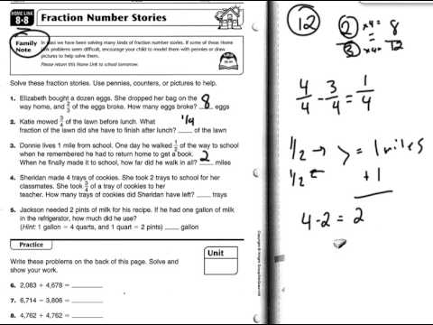 Everyday Mathematics Grade 5 Answer Key  everyday math grade 5 homelinks 1000 images about 4th 