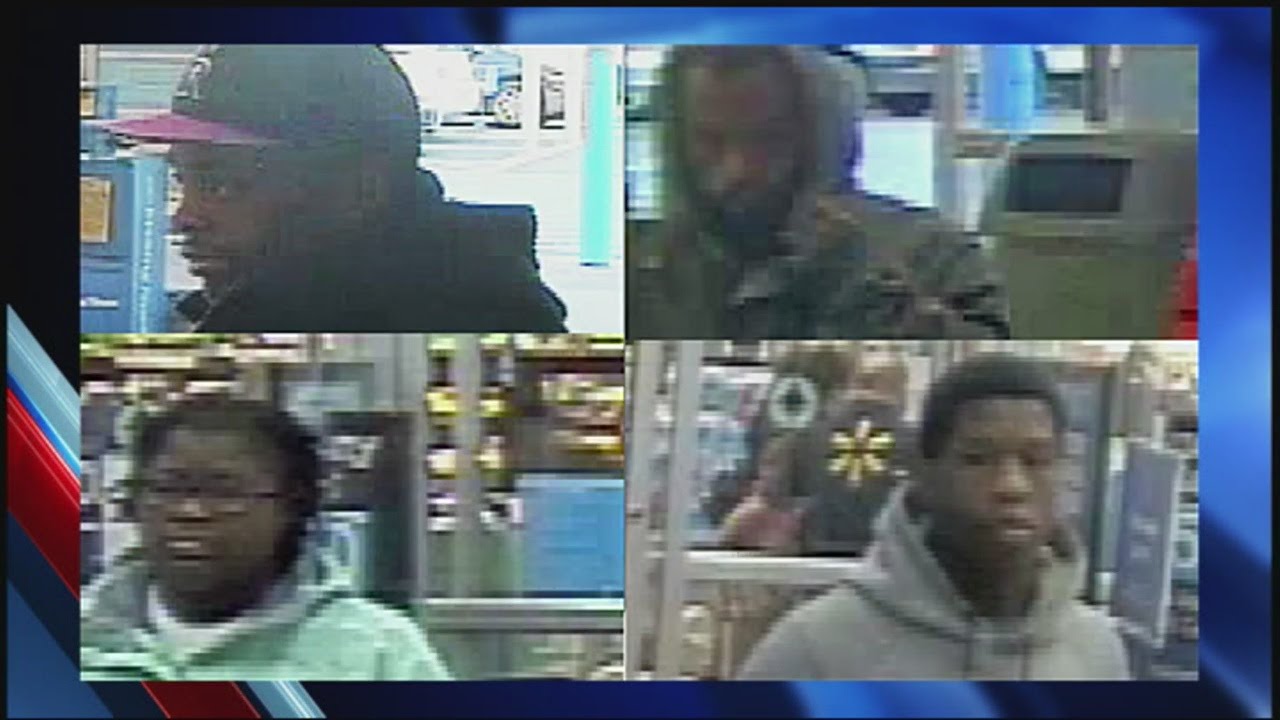 4 suspects wanted in Westfield Walmart theft - YouTube