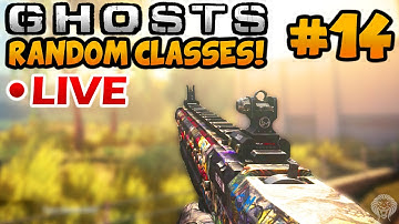 Ghosts Random Classes #14: "SHOTGUN DESTRUCTION!" - COD Ghost Live w/ Unknown Player