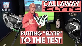 Testing the Callaway Elyte Driver, 5W & Hybrid | MGL Sim Studio Review