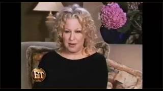 1999   Bette Midler   ET News about Jackie's Back