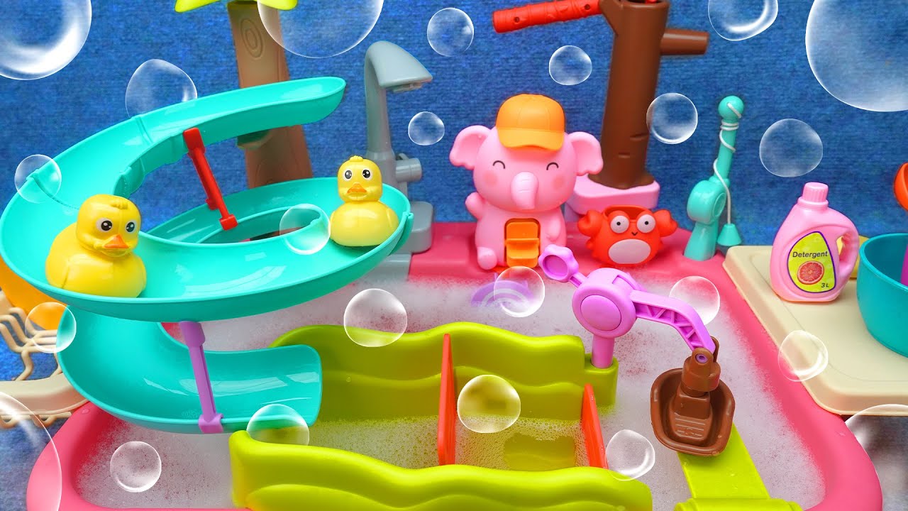 21Minutes Satisfying with Unboxing  Bathtub Toys Playset,  Peppa Pig Collection Review Toys｜ASMR