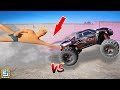 TUG OF WAR! Can this RC Car vs Stretch Armstrong?!