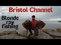 Bristol channel blonde ray fishing at the white light barry island