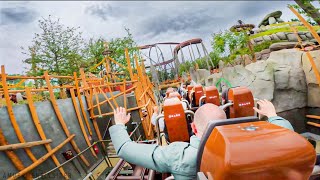 TOUTATIS Intamin Multi-Launch, Back Row POV - Parc Astérix