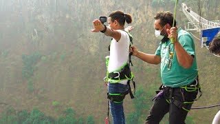 BUNJEE VLOG -2nd highest bunjee in the world KUSMA NEPAL #bunjee_jump- MGK TV