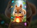 🐿️ The Squirrel and the Magical Seed ✨🌱 story bloom kids#Shorts