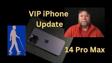 😎 Unbox and set up new iPhone for Visually Impaired Person