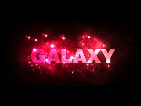 PhotoShop CS Tutorial | Text effect - GALAXY FONT design tutorial | NO GRAPHICS CARD NEED |