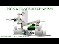 Pick  place mechanism   solidworks design pickplace motormechanism