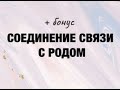 Медитация "Соединение связи с родом" Дмитрий Хара и Нина Кравчук