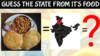 || Guess The States of India from it's food By Pictures & Emojis ||  Can U Guess The State??