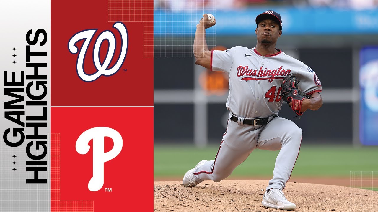 Nationals vs. Phillies Game Highlights (6/30/23)