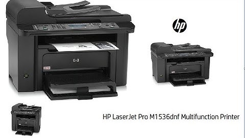 HP LaserJet Pro M1536dnf  Printer