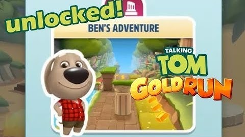 Talking Tom Gold Run ( Talking Ben ) - Gameplay Walkthrough iOS, Android