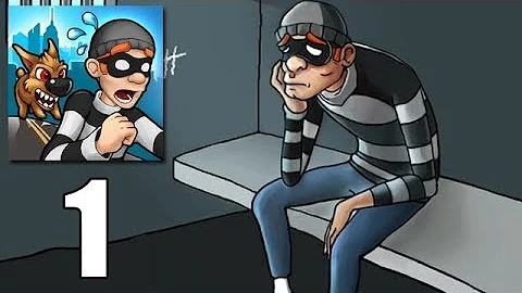 Robbery Bob - Gameplay, Walkthrough Part 1 - Chapter 1: SUBURBS [iOS]