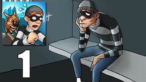 Robbery Bob - Gameplay, Walkthrough Part 1 - Chapter 1: SUBURBS [iOS]