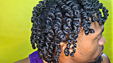 Two Strand Twist Out Tutorial for Men