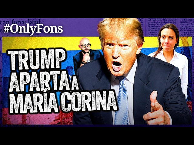 TRUMP DESPIDE a MARÍA CORINA MACHADO. ESTA ES SU SUCESORA - @SoloFonseca