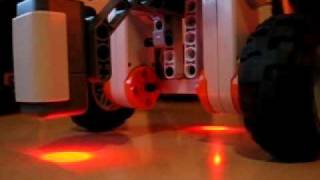 Segway lego NXT two light sensors