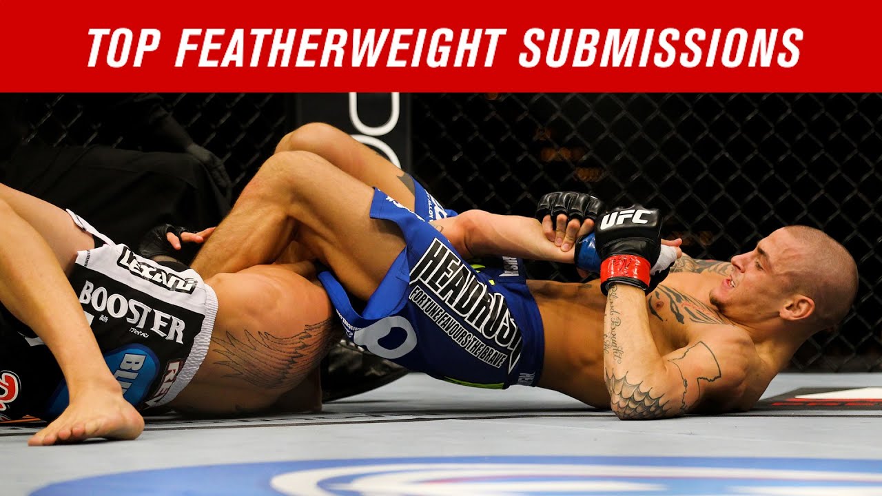 Top 10 Featherweight Submissions in UFC History - YouTube