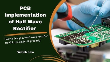 How to solder wires into PCB || How to Solder on Circuit board || Making Half Wave Rectifier