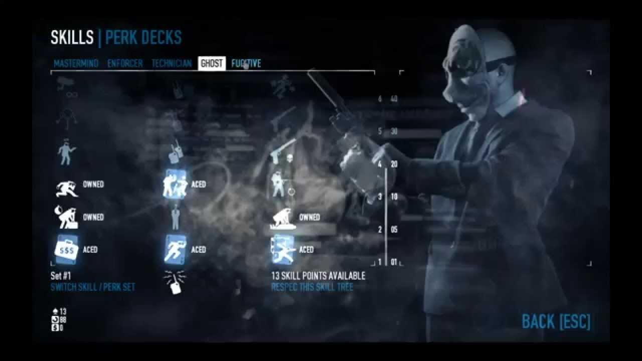 Payday 2 skill tree YouTube