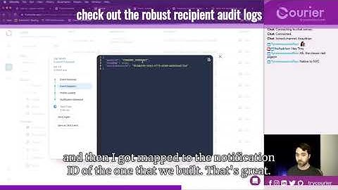 Sending Notifications through Slack with Courier | Robust Audit Logs